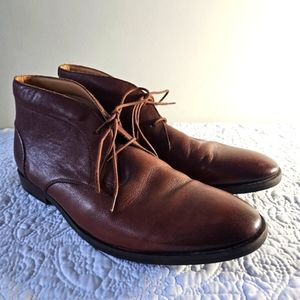 CLARKS Men's Leather Chukka, Chelsea Ankle Boots, Shoes